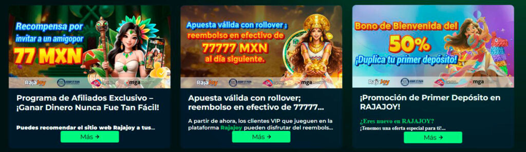 bono de casino rajajoy